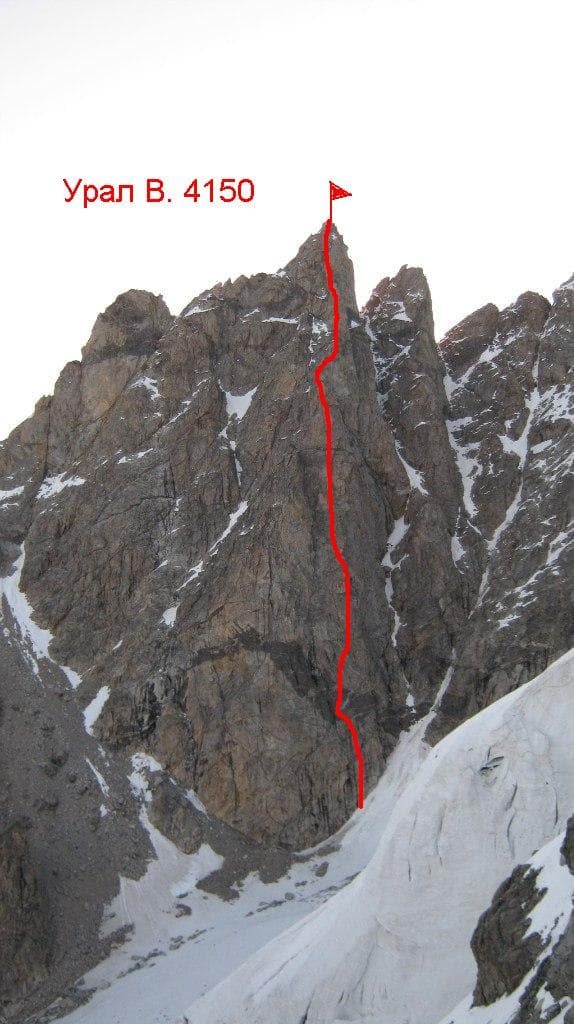 Техническое фото маршрута