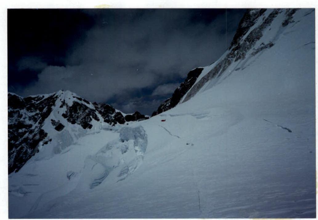 Icefall (5800–6600 m). Section R0–R4